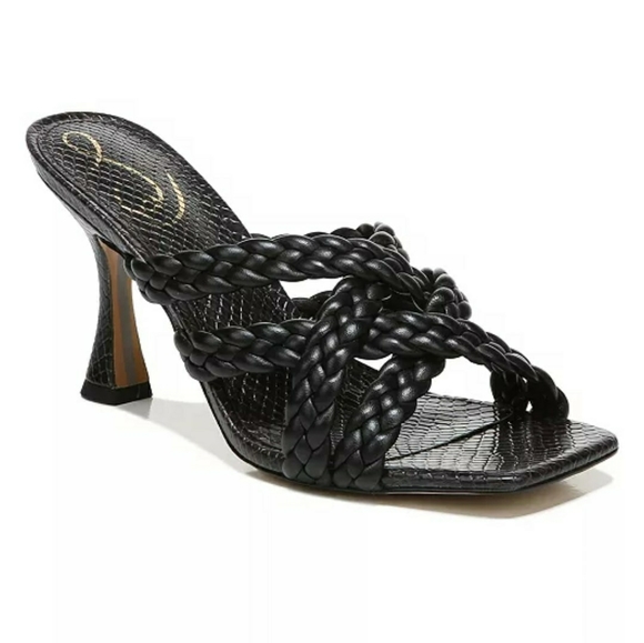 Majorie Sam Edelman Strappy Mule Leather Sandal - Picture 9 of 16